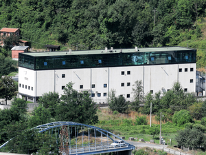 mectron company building in Carasco, Italy